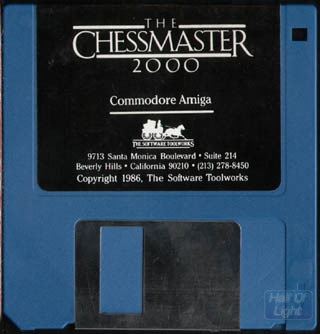 The Chessmaster 2000 (1986) by The Software Toolworks Amiga game